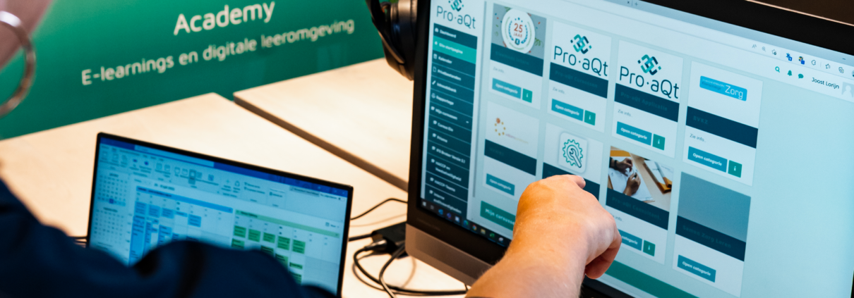 Pro-Aqt E-Learning Omgeving